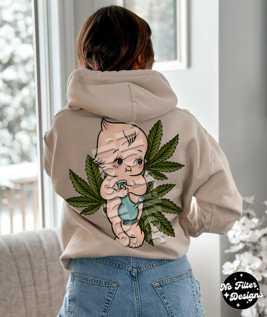Smoking cherub