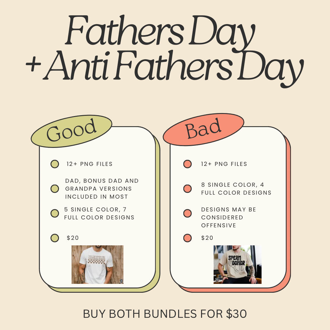 Good Dad + Bad Dad Bundle