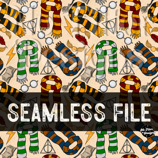 House scarf seamless