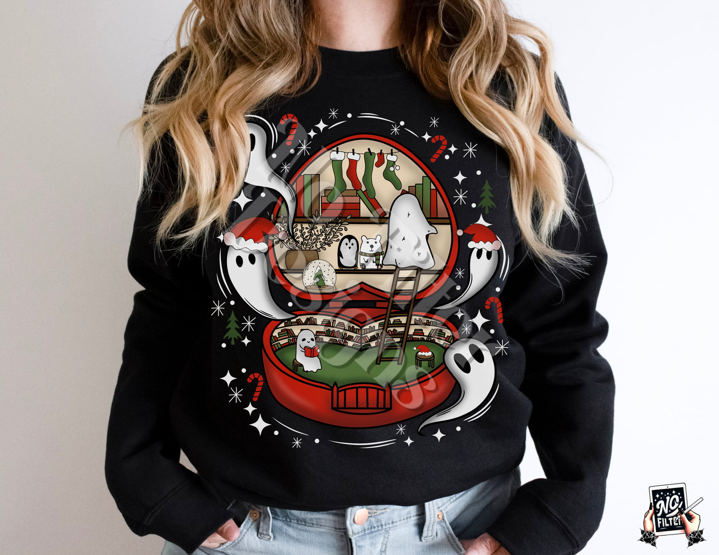Holiday Ghost Pocket House