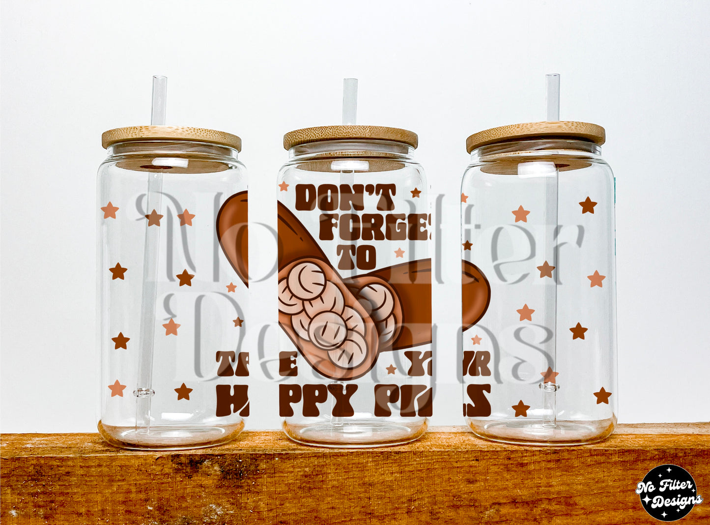 Happy pills 16oz wrap