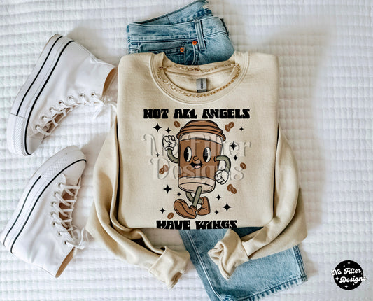 not all angels have wings