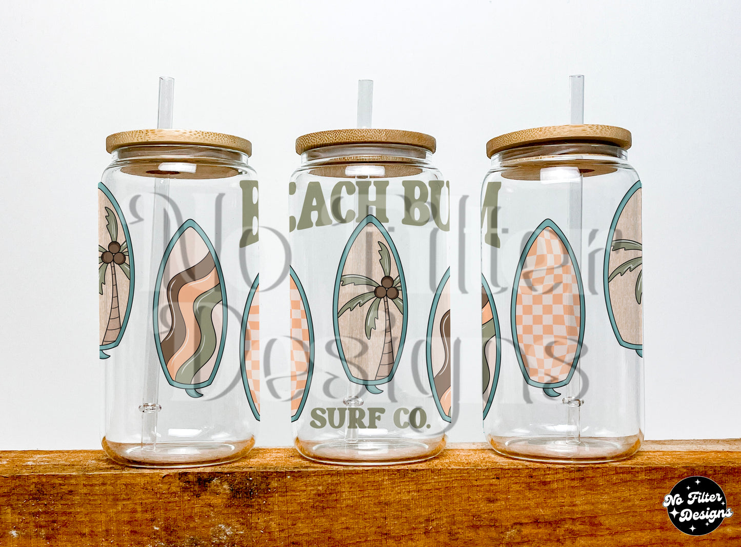 Beach Bum 16oz Wrap