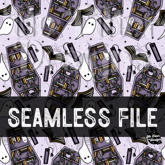 Coffin Book Seamless
