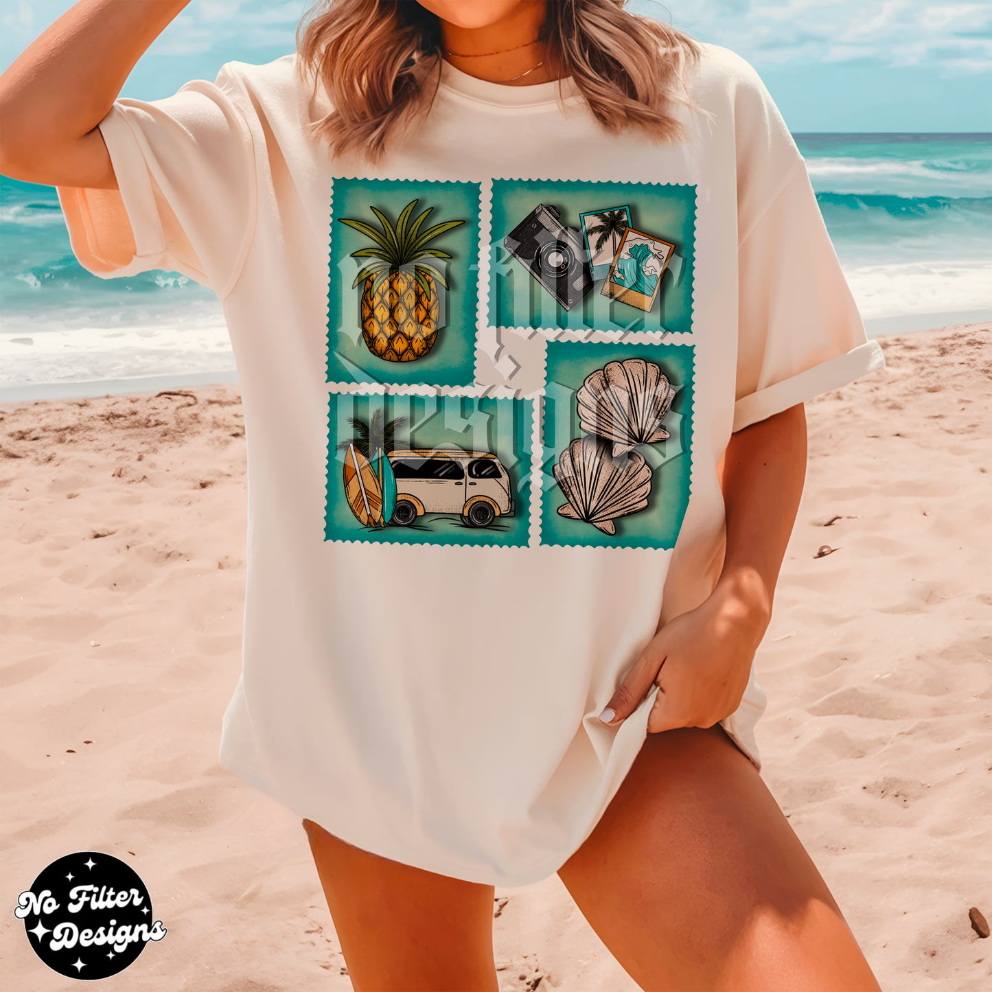 Beach Stamps