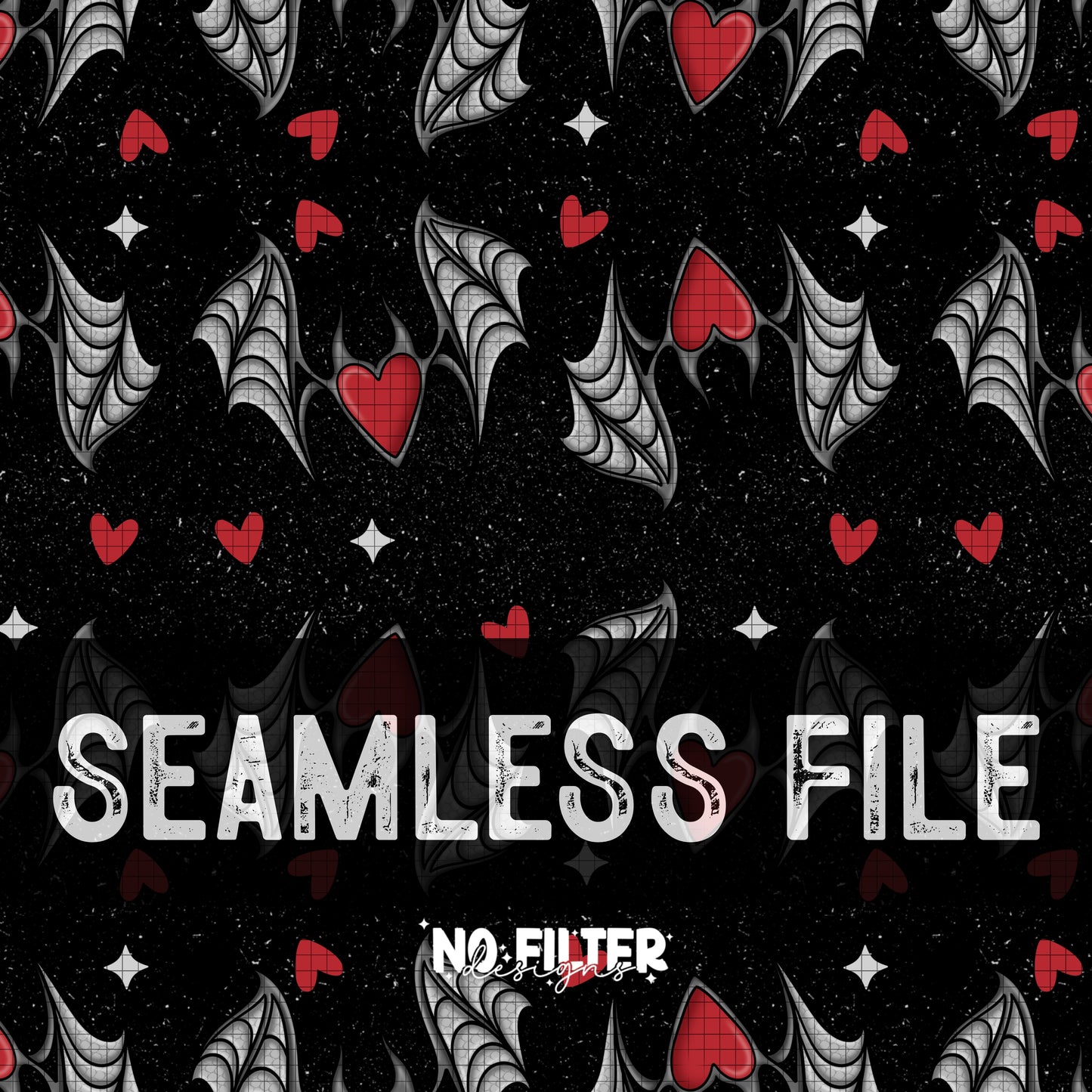 Valentines bat heart thing