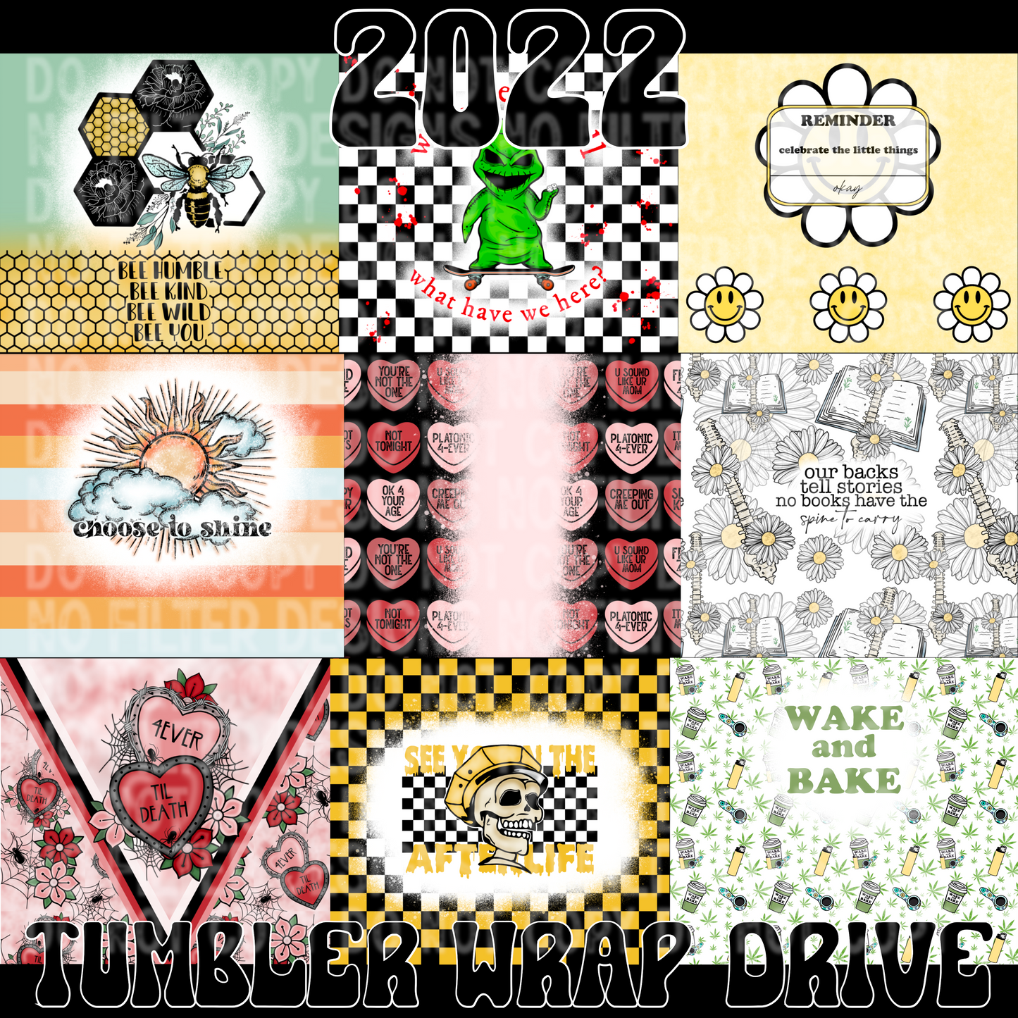 2022 Tumbler Wrap Drive