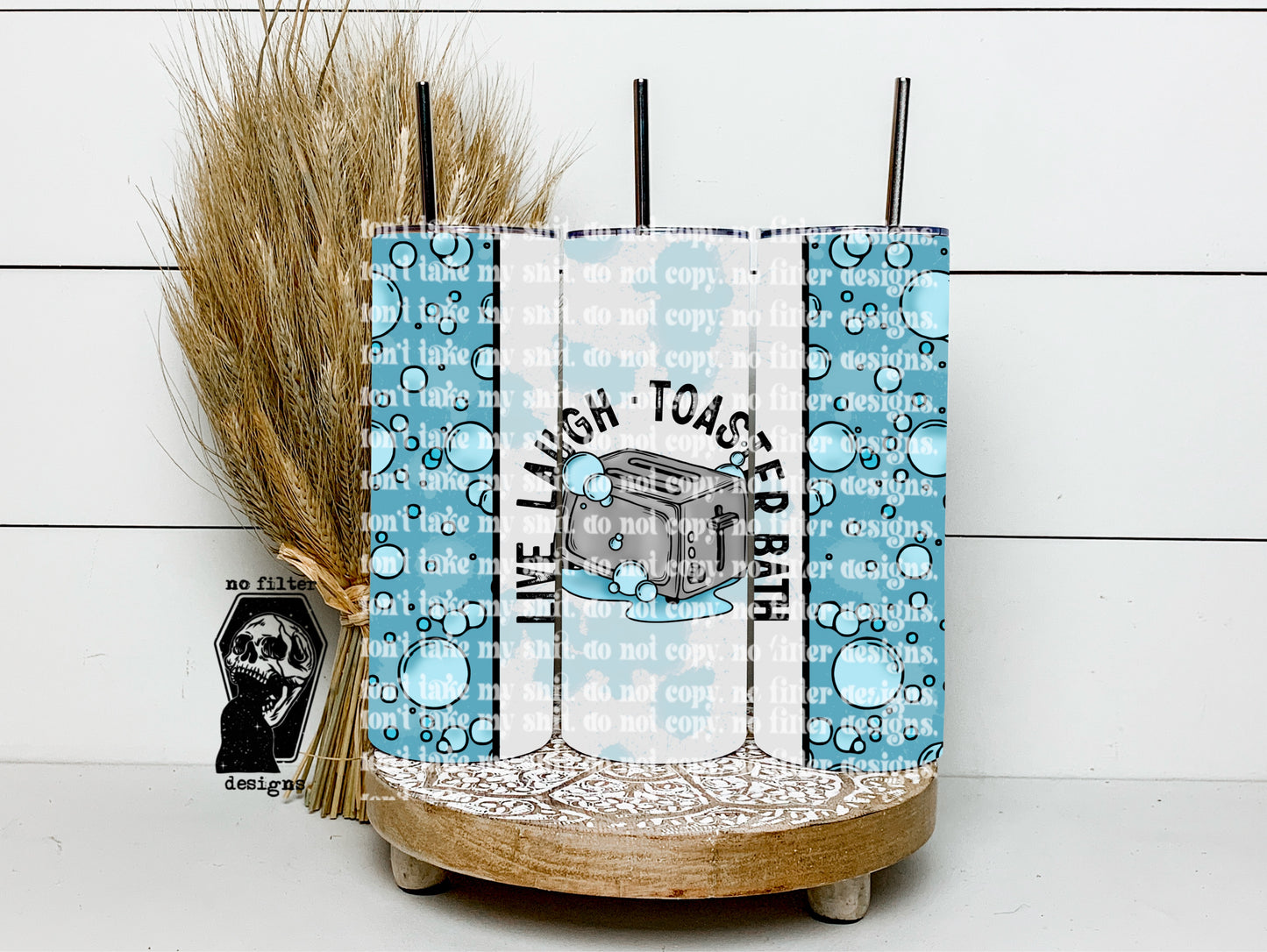 Toaster Bath Tumbler Wrap