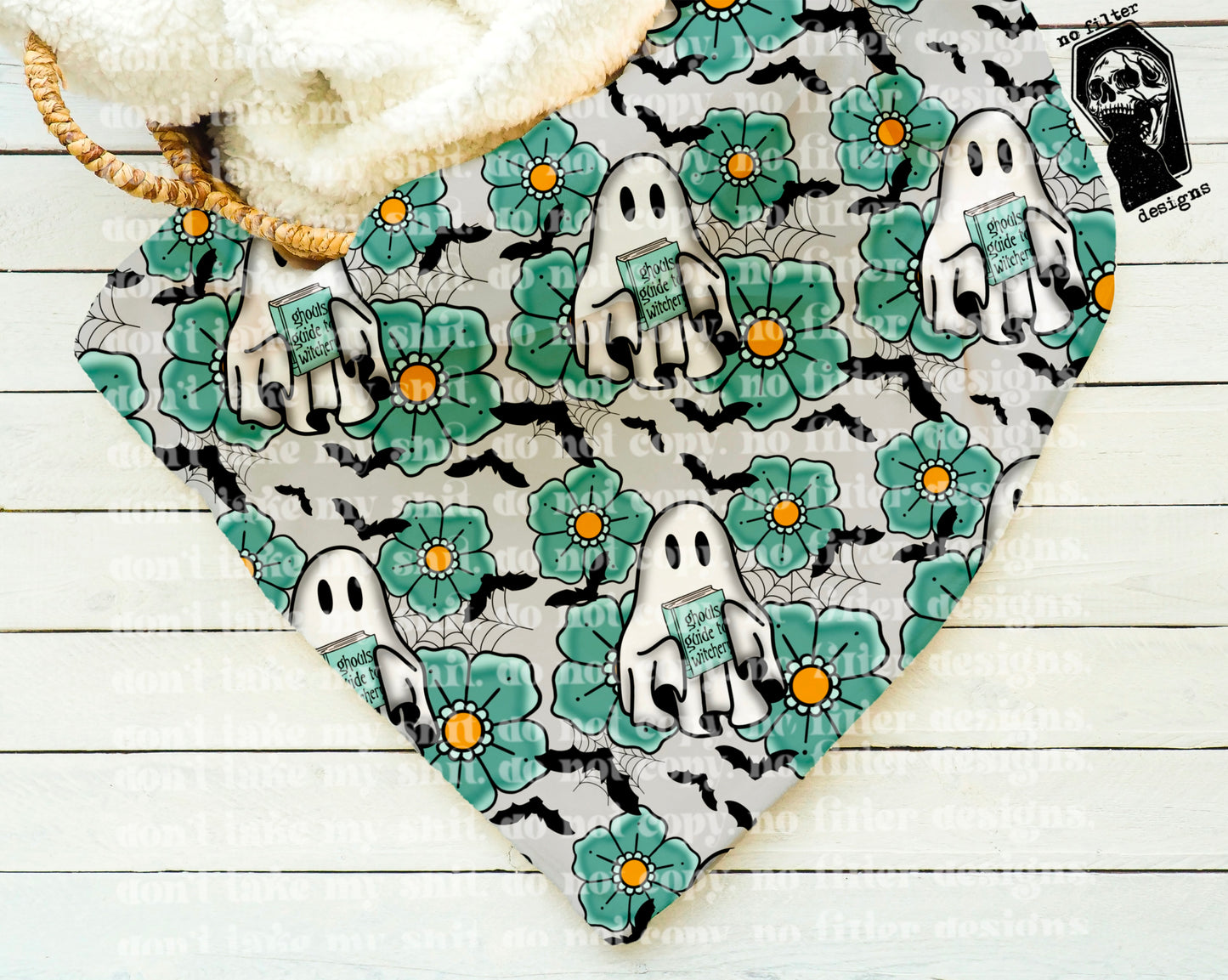 Ghost Book Seamless