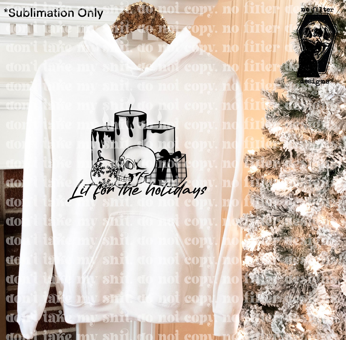 lit for the holidays