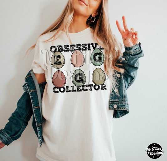 Obsessive egg collector