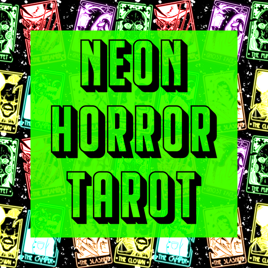 Neon Horror Tarot