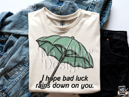 Bad luck umbrella