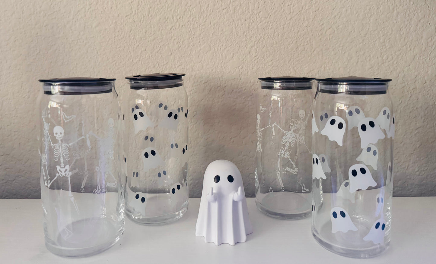 Spooky 20oz Glass Cups