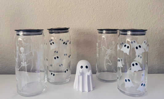 Spooky 20oz Glass Cups