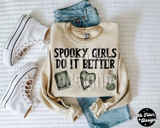 Spooky girls do it better