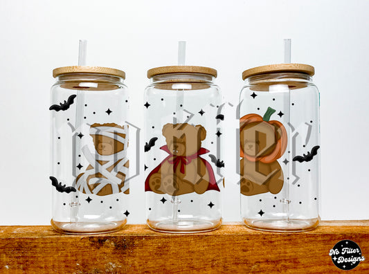 16oz beary spooky wrap