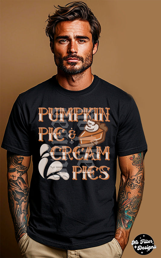 Pumpkin pie & cream pies