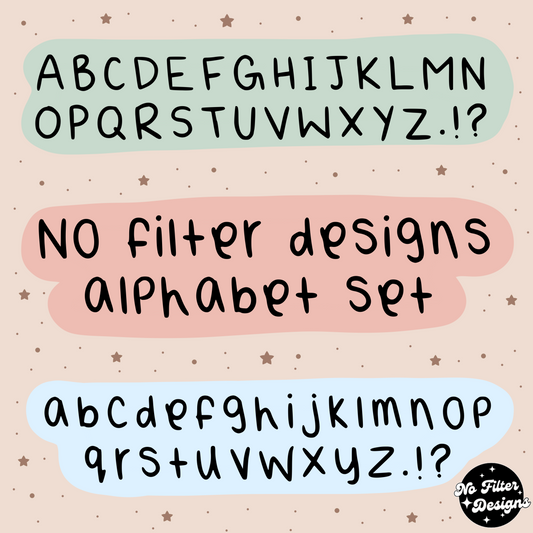 No Filter Font