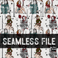 Horror night club seamless