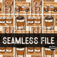 Fall Stamp Seamless