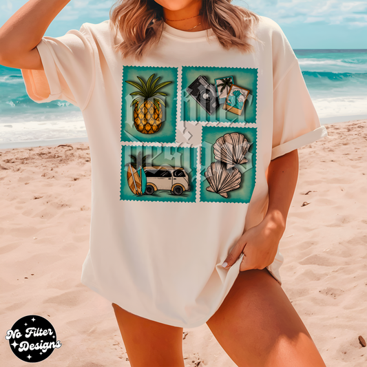 Beach Stamps