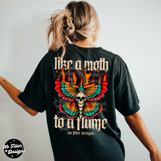 Like A Moth To A Flame