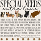 Sovas Special Tails Rescue - Fundraiser