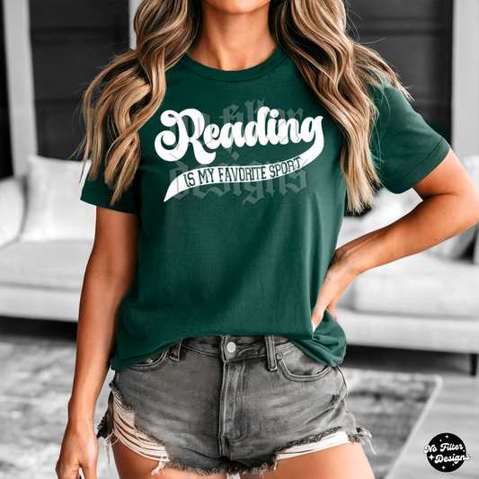 Reading is my favorite sport