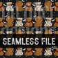 Beary Spooky Seamless