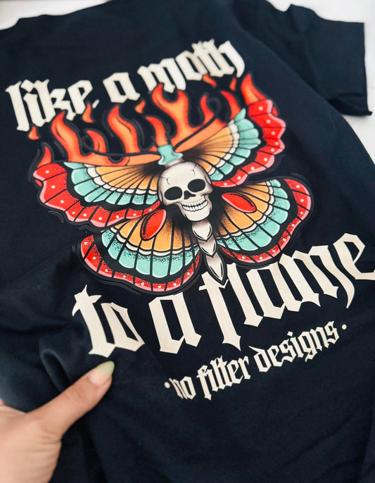 Like A Moth To A Flame