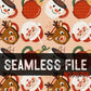 Christmas mug seamless