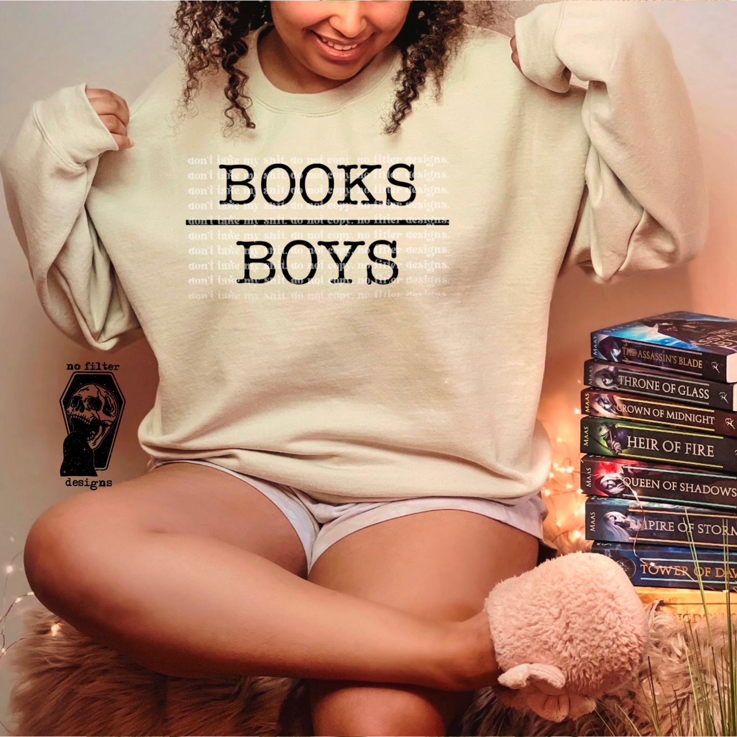 Books over boys